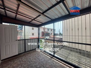 3-storey townhouse, 24.5 sq m, Vibhavadi Village, near BTS Chang Erawan, Vibhavadi Mansion Alley, Sukhumvit Road, Mueang Samut Prakan, Samut Prakan