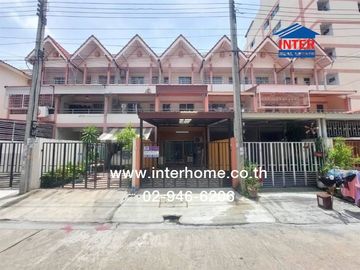 3-storey townhouse, 24.5 sq m, Vibhavadi Village, near BTS Chang Erawan, Vibhavadi Mansion Alley, Sukhumvit Road, Mueang Samut Prakan, Samut Prakan