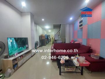 3-storey townhouse, 24.5 sq m, Vibhavadi Village, near BTS Chang Erawan, Vibhavadi Mansion Alley, Sukhumvit Road, Mueang Samut Prakan, Samut Prakan