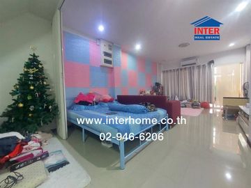 3-storey townhouse, 24.5 sq m, Vibhavadi Village, near BTS Chang Erawan, Vibhavadi Mansion Alley, Sukhumvit Road, Mueang Samut Prakan, Samut Prakan