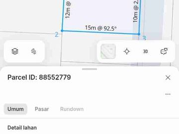 RUMAH 1LANTAI POSISI HOEK DI BELAKANG GRIYA ANTAPANI BANDUNG