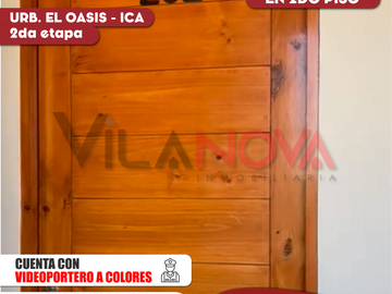 DEPARTAMENTO EN SEGUNDO PISO EN VENTA - URB. EL OASIS, SEGUNDA ETAPA - ICA