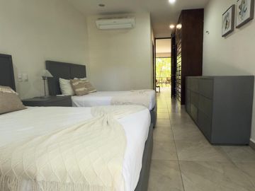 Amplio Departamento 2 Recámaras en Aldea Zama