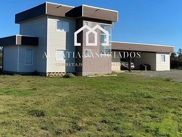 SE VENDE PARCELA CON CASA COMPLETAMENTE AMOBLADA DE 5.000 M2, UBICADA EN CHANCOYAN ALTO A 24 KM DE VALDIVIA