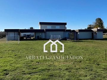 SE VENDE PARCELA CON CASA COMPLETAMENTE AMOBLADA DE 5.000 M2, UBICADA EN CHANCOYAN ALTO A 24 KM DE VALDIVIA