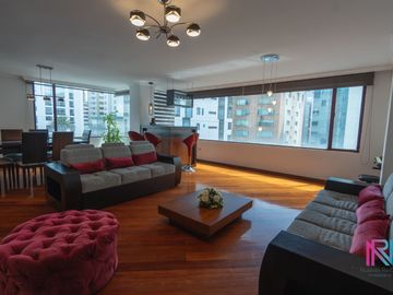 Departamento de 202m² con 3 dormitorios en el sector Parque La Carolina