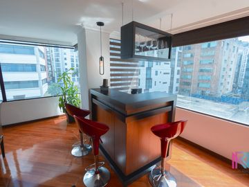 Departamento de 202m² con 3 dormitorios en el sector Parque La Carolina