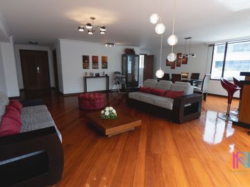 Departamento de 202m² con 3 dormitorios en el sector Parque La Carolina