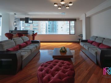 Departamento de 202m² con 3 dormitorios en el sector Parque La Carolina