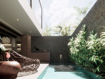 Casas en venta en Playa del Carmen – 3 recámaras, roof garden, crédito Infonavit y bancario