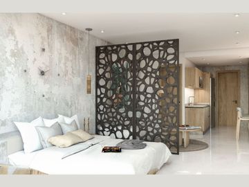 Estudio amueblado, a unos pasos del mar, en venta, Centro, Playa del Carmen