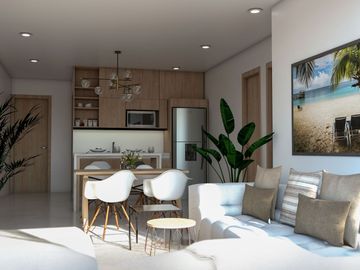 Estudio amueblado, a unos pasos del mar, en venta, Centro, Playa del Carmen