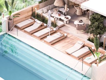 DEPARTAMENTO EN VENTA EN PLAYA DEL CARMEN EQUIPADO Y AMUEBLADO