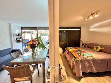 Oportunidad!estilo Mariposa,patio Privado En San Juan De Luz Ñuñoa