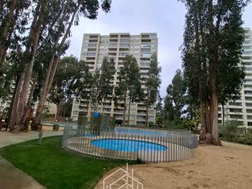 ¡EN VENTA! BELLO DEPARTAMENTO 2D 2B EN EXCLUSIVO CONDOMINIO ALGARROBO