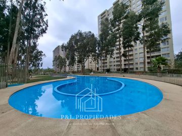 ¡EN VENTA! BELLO DEPARTAMENTO 2D 2B EN EXCLUSIVO CONDOMINIO ALGARROBO