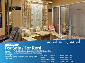 Rumah Sedayu City Kelapa Gading, Jakarta Utara