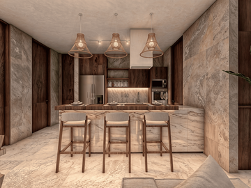 ESPECTACULAR DEPARTAMENTO CERCANO A LA PLAYA EN PLAYA DEL CARMEN