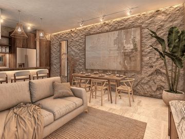 ESPECTACULAR DEPARTAMENTO CERCANO A LA PLAYA EN PLAYA DEL CARMEN