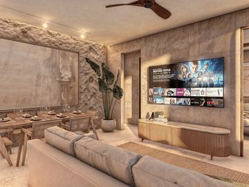 ESPECTACULAR DEPARTAMENTO CERCANO A LA PLAYA EN PLAYA DEL CARMEN
