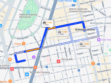 Departamento en Venta Hipódromo Condesa Cuauhtémoc CDMX