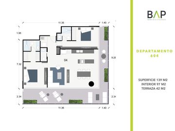 Departamento en Venta en Binen