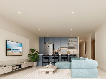DEPARTAMENTO EN VENTA EN MAYACOBA PLAYA DEL CARMEN 60M2