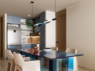 DEPARTAMENTO EN VENTA EN MAYACOBA PLAYA DEL CARMEN 60M2