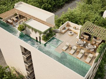 DEPARTAMENTO EN VENTA EN PLAYA DEL CARMEN 45M2 FINANCIAMIENTO DIRECTO