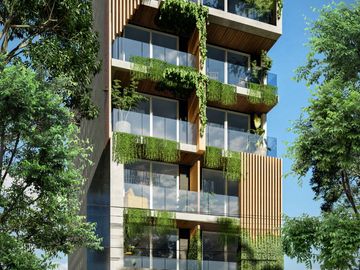 DEPARTAMENTO EN VENTA EN PLAYA DEL CARMEN AMUEBLADO Y EQUIPADO 36M2