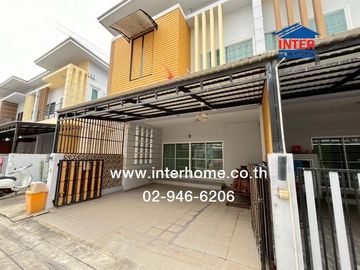 2-storey townhouse, 22.5 sq m, Erica Ville Village, Ekachai Road, Kittimanee Road, Mueang Samut Sakhon, Samut Sakhon