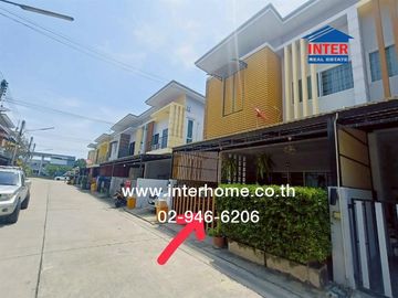 2-storey townhouse, 22.5 sq m, Erica Ville Village, Ekachai Road, Kittimanee Road, Mueang Samut Sakhon, Samut Sakhon