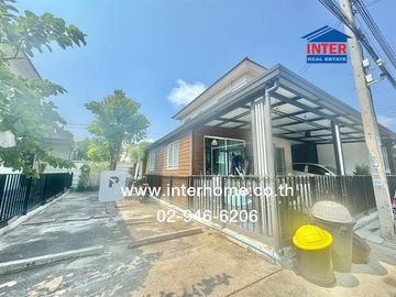 2-storey townhouse, 26.6 sq.w., Pruksa Village 82, Pracha Uthit-Rama 2, Rama 2 Road, Pracha Uthit Road, Phra Samut Chedi, Samut Prakan