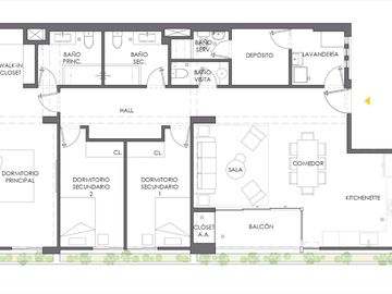 DEPARTAMENTO DE 3 DORMITORIOS  EN MIRAFLORES LIMITE SAN ISIDRO