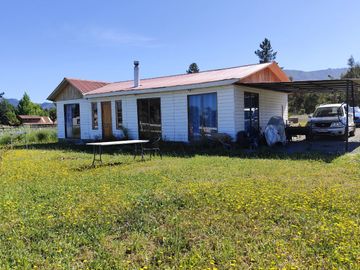 Vende casa 3D + cabaña con acceso directo y vista en Lago Colbun Machicura