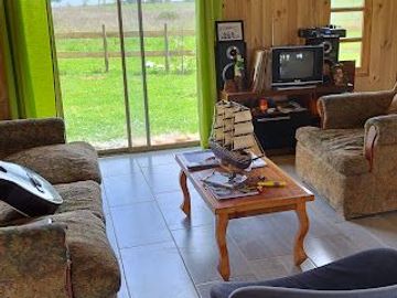 Vende casa 3D + cabaña con acceso directo y vista en Lago Colbun Machicura