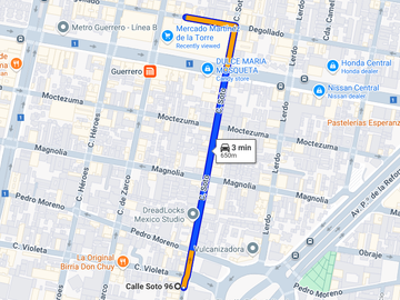 Departamento en Venta Guerrero Cuauhtémoc CESION INMEDIATA