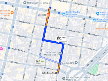 Departamento en Venta Guerrero Cuauhtémoc CESION INMEDIATA