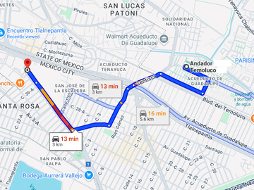 Departamento en Venta Acueducto de Guadalupe Gustavo A Madero
