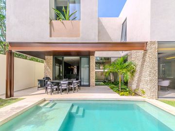 Casa residencial de Lujo 4 habitaciones playa del carmen