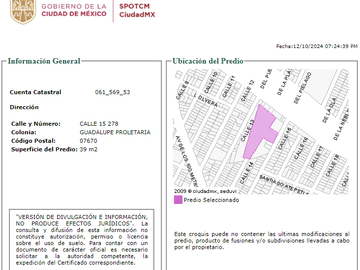 Departamento en Venta Guadalupe Proletaria Gustavo A Madero CDMX