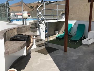 ¡¡ Excelente Ocasión !! ¡¡ Alquiler De Bonita Casa Con Vista Al Mar En Puerto Fiel - Km. 121.5 Panamericana Sur !! 🌞🏡🌊