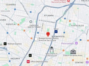 VENTA DE AMPLIO DPTO. EN SANTA MARIA LA RIVERA, CUAUHTÉMOC, CDMX.