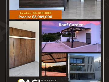 Departamento con Roof Garden en Montebello – Avaluado en $3.3 MDP, ahora en $3.089 MDP
