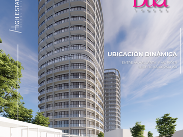 DEPARAMENTO EN VENTA EN DUET TOWERS, CERCA DE PLAZA GALERIAS