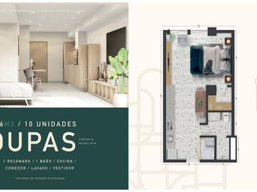 DEPARTAMENTO EN VENTA EN LA COLONIA AMERICANA