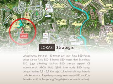 BSD City Near Cluster Vanya Park And AEON Mall BSD