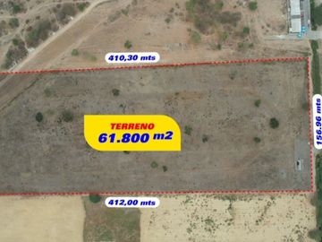 Vendo Terreno 60,000m² en Chongón, a 300m de Vía a la Costa