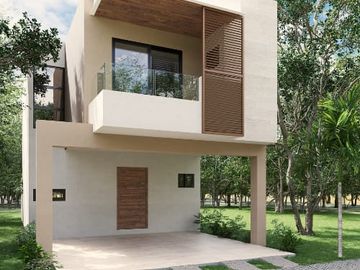 Venta de casas de 3 recámaras en Playa del Carmen, Listas para escriturar