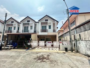 2-storey townhouse, 30.9 sq.w., Buntharik Lam Luk Ka Village, Khlong 4, near Lat Sawai Market, Rangsit-Nakhon Nayok Road, Phra Ong Chao Sai Road, Khlo